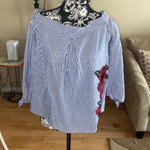 Off the shoulder blouse